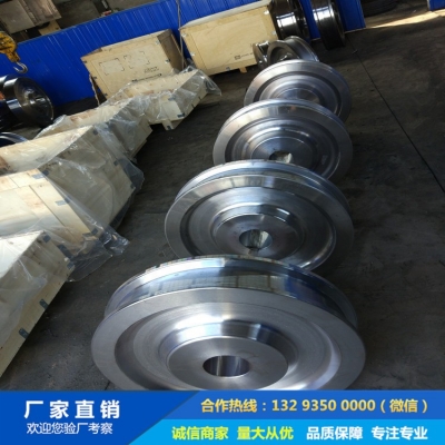 鍛造起重機車輪